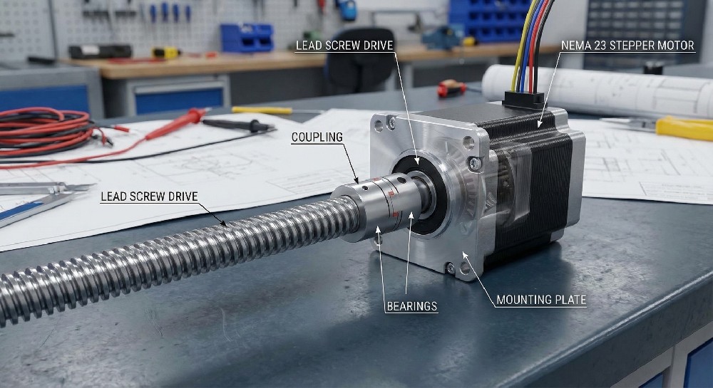 Leveraging Stepper Motors and Lead Screws for Precision Movement - HDBMotor